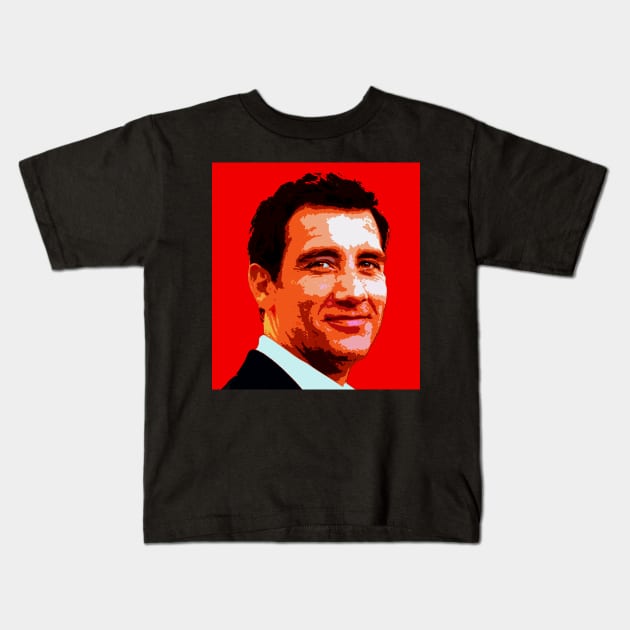 clive owen Kids T-Shirt by oryan80